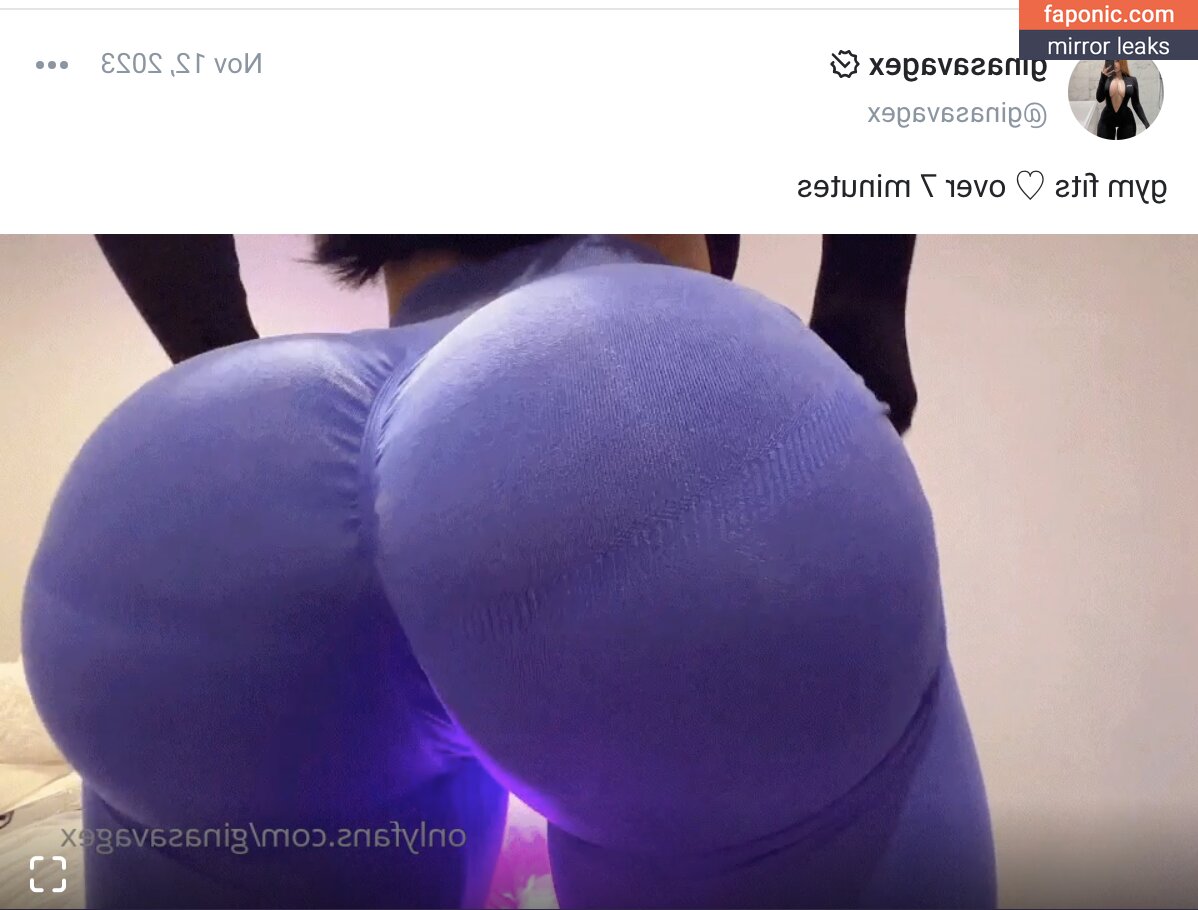 Gina Savage, Ginasavagex, https: Çıplak Sızıntılar OnlyFans Fotoğraf #8